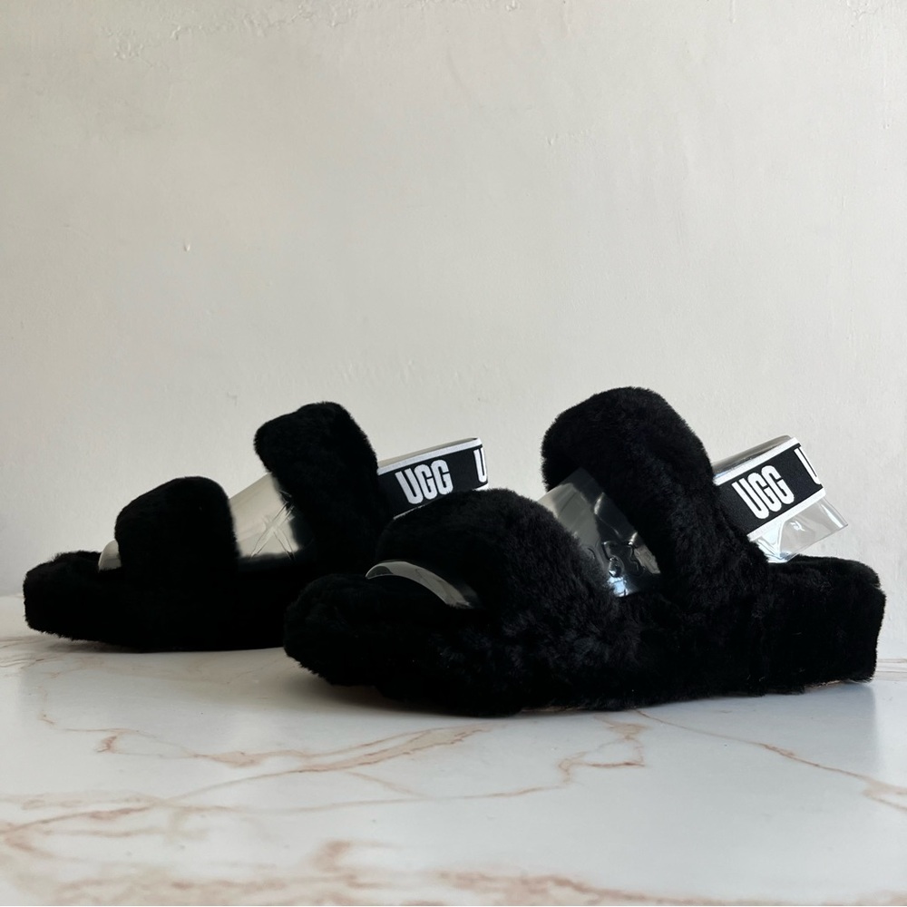 UGG Black Slides